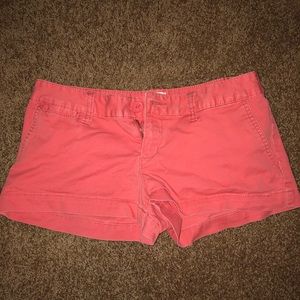 coral shorts